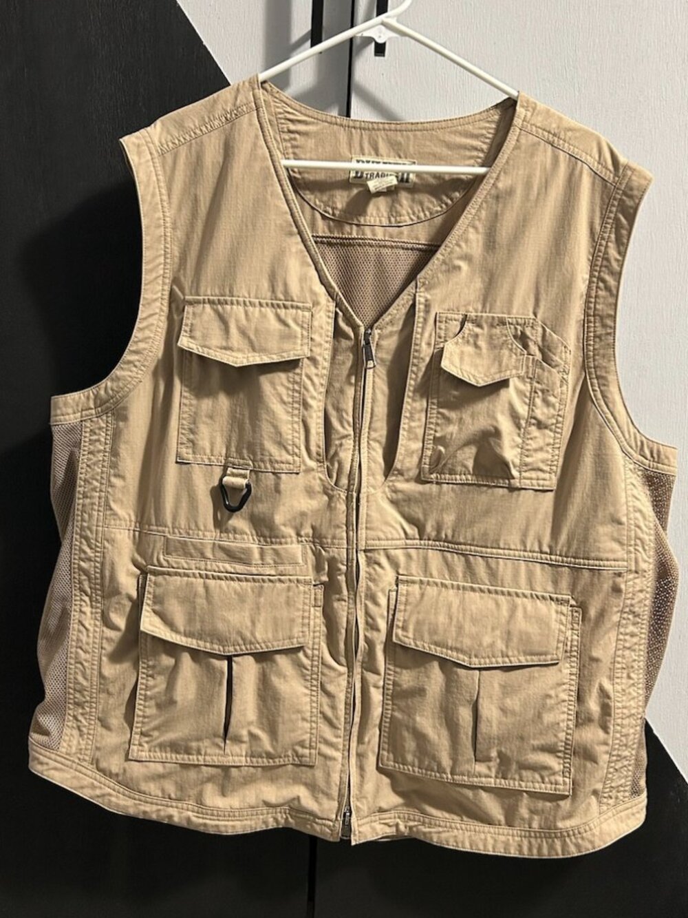 Duluth Trading Co Working Man's Utility Cargo Vest Mesh Fishing Hunting Men's XL